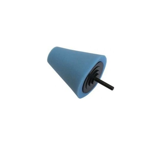 Губка полировальная для дрели конусная (80/30 мм; синяя) Forsage 49520 F-PL80M