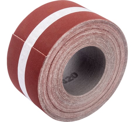 Лента шлифовальная уплотненная в рулоне (80x25000 мм; P320) Белмаш SB027A