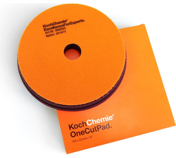 Поролоновый полировальный круг One Cut Pad 999593 150x23 мм Koch Chemie 051290 1