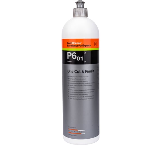 Абразивная паста One Cut & Finish P6.01 428001 с защитным эффектом 1 л Koch Chemie 020986