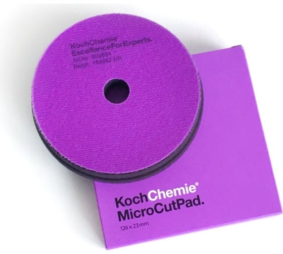 Поролоновый полировальный круг Micro Cut Pad 999584 126х23 мм Koch Chemie 019429 1