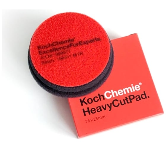 Поролоновый полировальный круг Heavy Cut Pad 999577 режущий 76х23 мм Koch Chemie 019432
