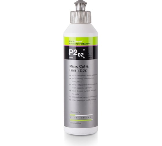 Полировальная паста Micro Cut & Finish P2.02 250 мл 315250 Koch Chemie 015063 1