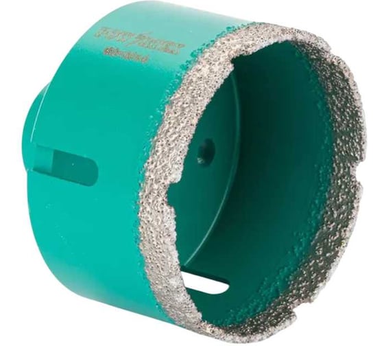 Коронка алмазная Powertex Super Hard 6T, М14 68х35 мм для дрели и УШМ по плитке 3A2226 1