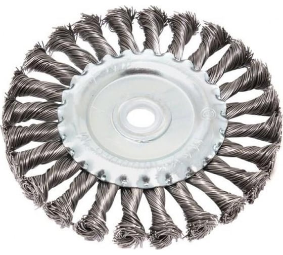 Кордщетка дисковая витая для УШМ 100 мм Forsage 19901 F-BWF104 1