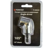 Адаптер-переходник угловой для шуруповерта 1/4" Forsage 49019 F-04632