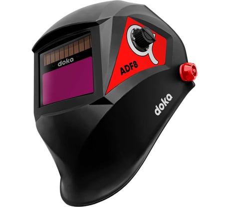 Маска сварочная Хамелеон doka 100х50 мм, DIN 3/4-8/9-13, 1/1/1/1, Alpha ADF8