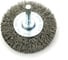 Щетка дисковая EuroBrush 70х11 мм, c хв-м 6х30, ворс гофр нерж сталь 0.30 (код 13-119) EB-D70SS12 1