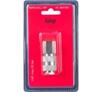 Разъемное соединение FUBAG рапид (муфта) - 1/4F внутр.резьба, блистер 1 шт 8641951