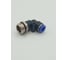 Фитинг Контактная Механика цанговый угловой G1/2, трубка 10мм KZPL10-04G 2