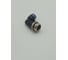 Фитинг Контактная Механика цанговый угловой G1/2, трубка 10мм KZPL10-04G 4
