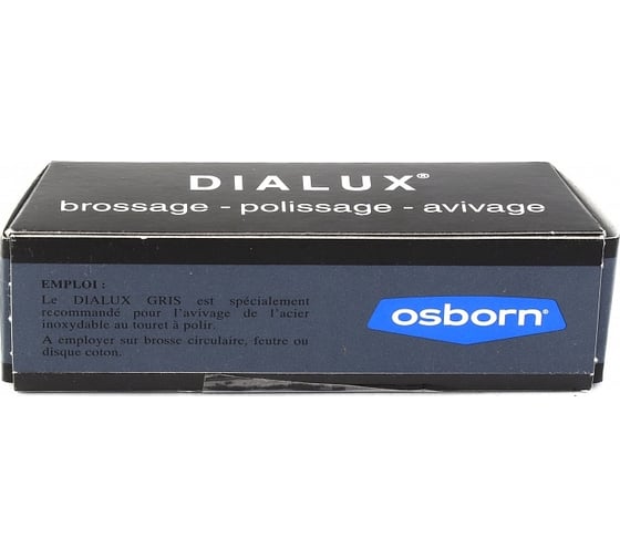 Твердая полировальная паста серого цвета Dialux GRIS 4-012 OSBORN 157.089-L709