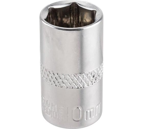 Головка 6-гранная Rockforce 10мм, 1/4 (к-т 30шт) RF LIGHT-52510/к-т 30шт/(63187) 1