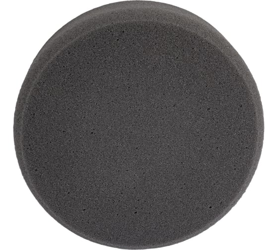 Полировальник поролоновый CLASSIC 150х50 мм, М14, мягкий, черный BlackFox 12390