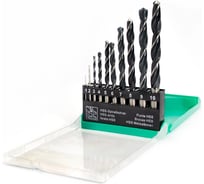 Набор сверл ф 1-10мм HSS 10шт (шаг 1 мм) в пластмассовом футляре Beltools ri.243.123