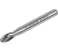 Борфреза овальная (тип E; 6х10 мм; хвостовик 6 мм) KORNOR 351061006