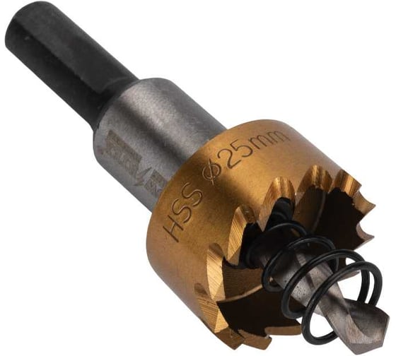 Коронка по металлу Powertex HSS 25мм 145223 1