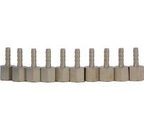 Фитинг елочка KraftWell 6 мм - F1/4, 10 шт KRW-TF614F-10