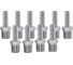 Фитинг елочка KraftWell 8 мм - M1/4, 10 шт KRW-TF814M-10 1