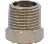 Переходник резьбовой KraftWell M1/2 - F1/4, 1 шт KRW-TF12M14F