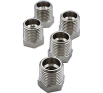 Переходник резьбовой KraftWell M1/2 - F1/4, 5 шт KRW-TF12M14F-5