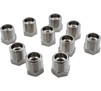 Переходник резьбовой KraftWell M1/2 - F1/4, 10 шт KRW-TF12M14F-10