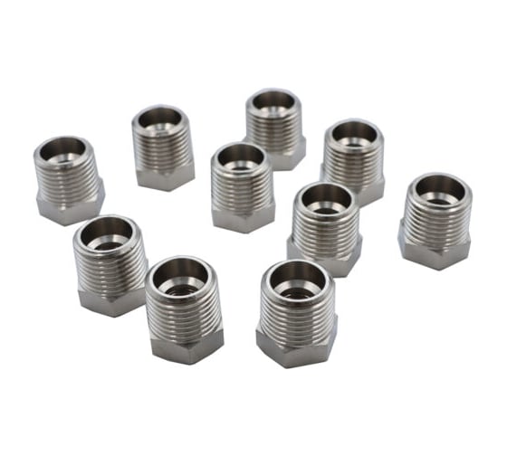 Переходник резьбовой KraftWell M1/2 - F1/4, 10 шт KRW-TF12M14F-10 1