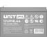 Аккумуляторная батарея UNIT 12UPHL44 (12В-9Ач) 12UPHL44FR 3