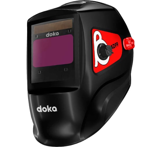 Маска сварочная doka Хамелеон REAL COLOR 100х60 мм, DIN 3/4-8/9-13, 1/1/1/1 Beta ADF9 1