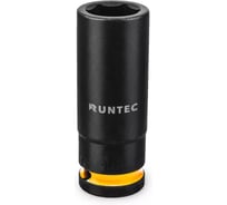 Головка торцевая ударная глубокая RUNTEC CrMo, 6PT, 1/2DR, 16 мм RT-I12S16L
