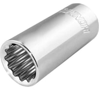 Головка торцевая 12-гранная 1/4" HONITON, 12 мм SK-D1212MC В0000000190664