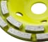 Чашка алмазная Ekotools 125мм по бетону 2-рядная 2200202 5
