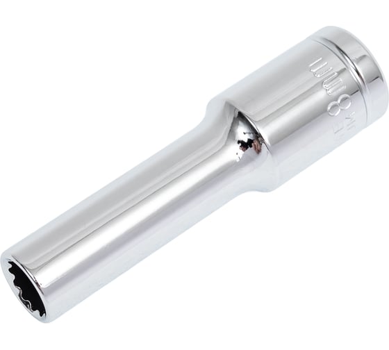 Головка торцевая удлиненная 12-гранная 3/8" HONITON, 8 мм SK-D1308MLC В0000000191441
