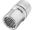 Головка торцевая 12-гранная 3/8" HONITON, 12 мм SK-B1312MC В0000000190673 4