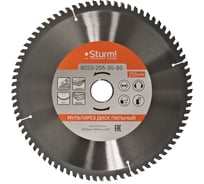 Диск пильный Мультирез (255x30; 80 зубьев) Sturm 9023-255-30-80