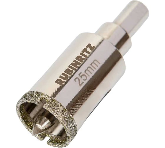 Коронка алмазная по керамике и керамограниту Rubinritz 25мм 180025 1