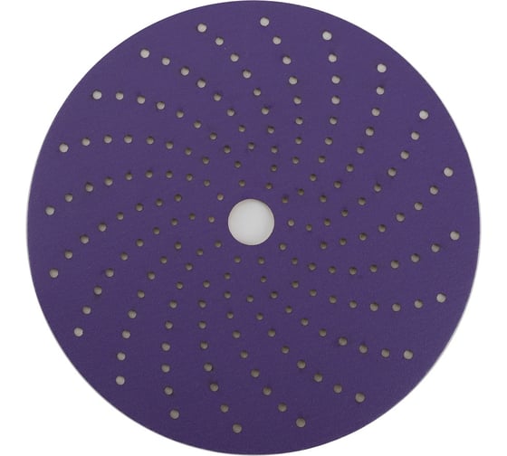 Круг шлифовальный c мультипылеотводом PROBOS Purple, P220, CP737 CERAMIC Hookit, 150 мм, 10шт/уп 73751423-10 1