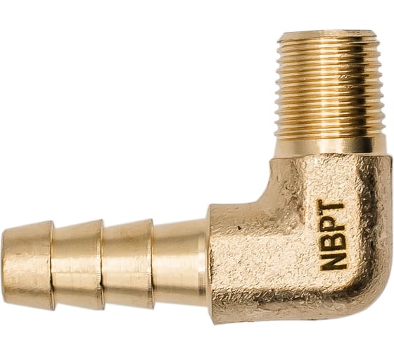 Фитинг NBPT латунный угловой JBL12-04, 1шт 76693 1