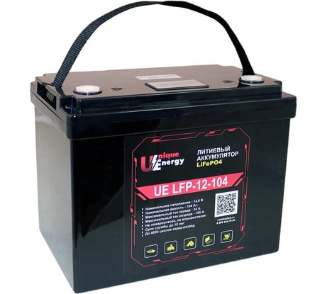 Аккумулятор Unique Energy LFP-12-104 4687206760059