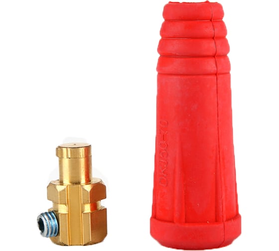 Кабельная вилка Энаргит 50-70 мм, класс В, цвет красный, 2 шт К50-70-2-B-R 1