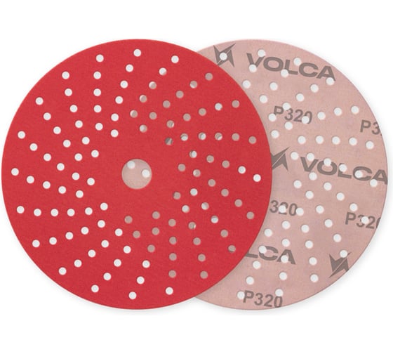 Диск VOLCA ONYX, MULTIHOLES 150 мм, Р 320 (50 шт) 72150150320 1