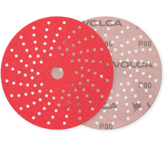 Диск VOLCA ONYX, MULTIHOLES 150 мм, Р 080 (50 шт) 72150150080 1
