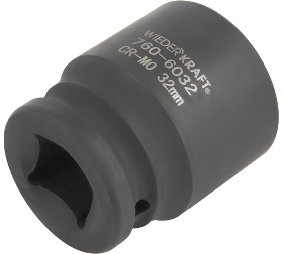 Головка ударная 6-гранная (32 мм; 3/4) WIEDERKRAFT WDK-760-6032