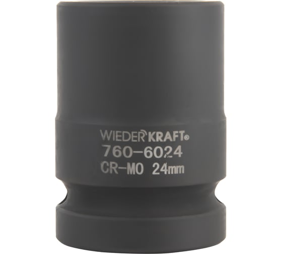 Головка ударная 6-гранная (24 мм; 3/4) WIEDERKRAFT WDK-760-6024