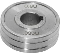 Ролик подающий Оберон 0.8-1.0 мм 30х10х10 (U-type) XLRT20810