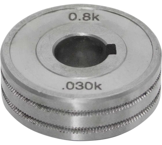 Ролик подающий Оберон 0.8-1.0 мм 30х10х10 (VP-type) для порошковой проволоки XLRT30810 1