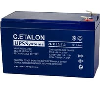 Аккумулятор Etalon Battery C.ETALON (12В / 7.2 Ач) CHR 12-7,2
