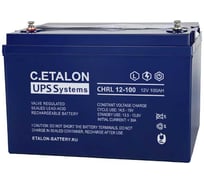 Аккумулятор Etalon Battery C.ETALON (12В / 100 Ач) CHRL 12-100