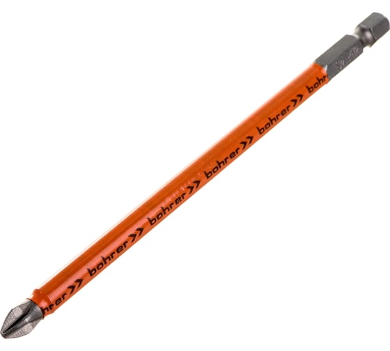 Бита намагниченная с насечками Taiwan Type (2 шт; 127 мм; PH2) BOHRER 33252127
