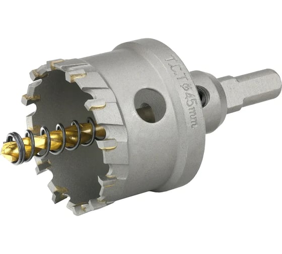 Коронка по металлу твердосплавная Diamond Industrial 45 мм усиленная HM/TCT DIDTCT45